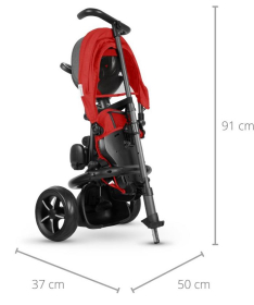 QPlay Rito Star tricikl za decu - Purple