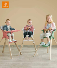 Stokke CLikk drvena hranilica za bebe Midnight Black
