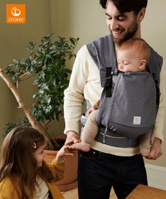 Stokke kengur nosiljka za bebe Limas Carrier Plus - Floral Slate