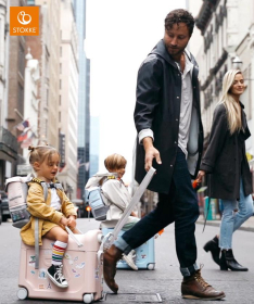 Stokke Jetkids Crew Backpack ranac za decu Pink Lemonade