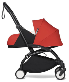 Babyzen Yoyo2 kolica za bebe Crni ram + Newborn Pack 0+ - Red