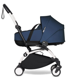 Babyzen Yoyo2 kolica za bebe 2 u 1 sa Korpom nosiljkom Beli ram - Air France Blue