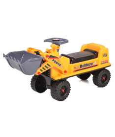 Moni Buldožer 258 guralica za decu Yellow