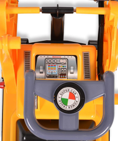 Moni Buldožer 258 guralica za decu Yellow