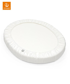 Stokke Sleepi Mini V3 Fitted Sheet čaršav (navlaka) za dušek - White