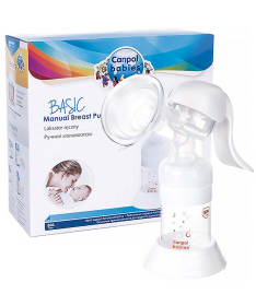 Canpol Babies Ručna Pumpica za Izmlazanje mleka 12/205 + Gratis Silikonska bradavica S 18/602