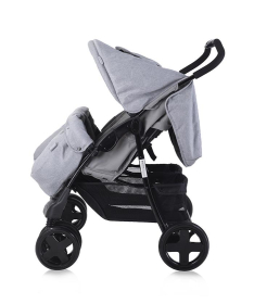 Lorelli Bertoni Kolica za Blizance Twin - Cool Grey