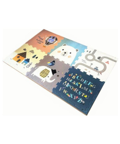 BBO Podne puzzle za Igru bebe Friendly Bear 58x58x2 cm