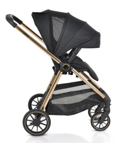 Cangaroo Hydra kolica za bebe 2 u 1 sa nosiljkom - Black