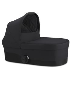 Cybex Balios S Lux kolica Moon Black 3 u 1 sa Aton 5&Carrycot Deep Black (Black Frame)