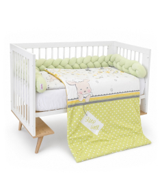 Textil komplet posteljine za bebe Ovčica 120x60 cm