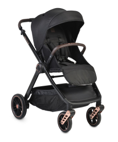 Cangaroo Macan kolica za bebe 3u1 - Black