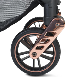 Cangaroo Macan kolica za bebe 3u1 - Black