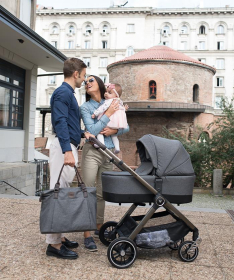 Cangaroo Macan kolica za bebe 3u1 - Black
