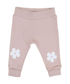 Just Kiddin Organic pantalonice za devojčice 0-3 meseca Flower Rose - 18000456