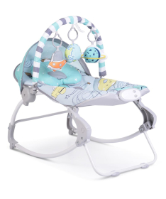 Moni ležaljka za bebe Space Tour do 9 kg - Blue