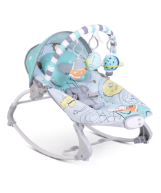 Moni ležaljka za bebe Space Tour do 9 kg - Blue