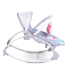 Moni ležaljka za bebe Lovely Forest do 9 kg - Rose