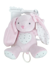 Jungle plišana muzička igračka za bebe potezalica Zeka Roze - 31000944