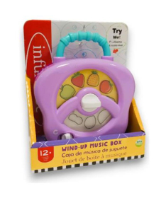 Infunbebe muzička igračka za decu Wind-Up Music box 12m+ - PL3812