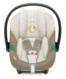 Cybex Balios S Lux kolica 3 u 1 sa auto sedištem Aton S2 i-Size Seashell Beige