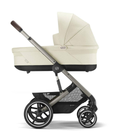 Cybex Balios S Lux kolica 3 u 1 sa auto sedištem Aton S2 i-Size Seashell Beige