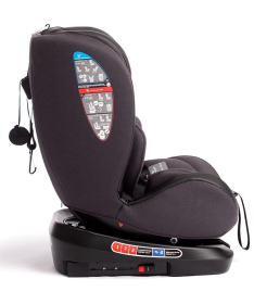 BBO iSize Isofix auto sedište za bebe 40-150 cm Cosmos Black