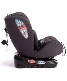 BBO iSize Isofix auto sedište za bebe 40-150 cm Cosmos Black