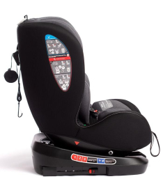 BBO iSize Isofix auto sedište za bebe 40-150 cm Cosmos Dark Grey