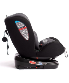 BBO iSize Isofix auto sedište za bebe 40-150 cm Cosmos Dark Grey