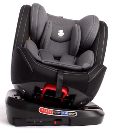 BBO iSize Isofix auto sedište za bebe 40-150 cm Cosmos Dark Grey