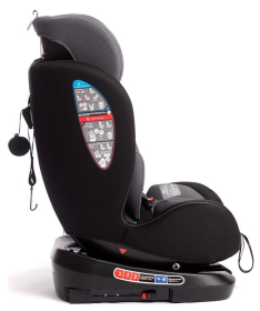 BBO iSize Isofix auto sedište za bebe 40-150 cm Cosmos Dark Grey