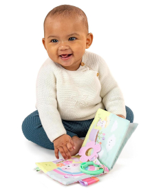 Ingenuity mekana knjiga za bebe Deni Raccoon SKU16876