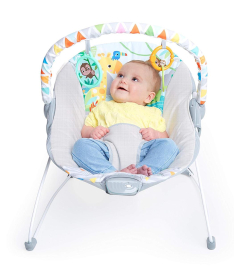 Bright Starts Ležaljka za bebe sa vibracijom Safari Fun SKU12204