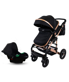 Jungle kolica za bebe 3 u 1 Oxy - Black