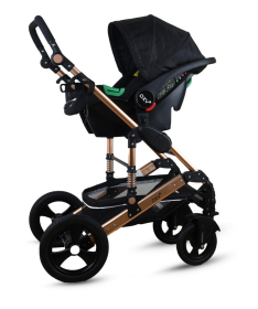 Jungle kolica za bebe 3 u 1 Oxy - Black