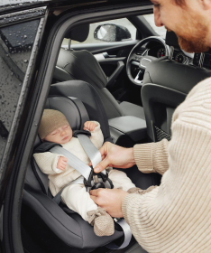 Britax Romer DualFix Pro I-Size auto sedište za bebe 40-105 cm - Midnight Grey