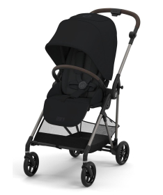 Cybex Melio kolica 2 u 1 sa nosiljkom Moon Black