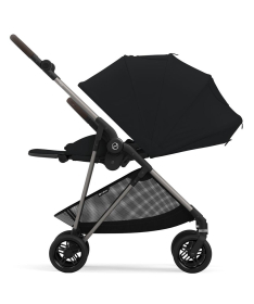 Cybex Melio kolica 2 u 1 sa nosiljkom Moon Black