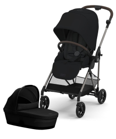 Cybex Melio kolica 2 u 1 sa nosiljkom Moon Black