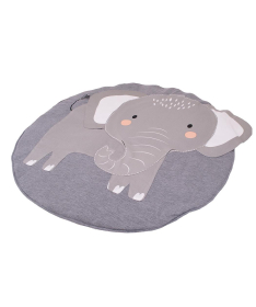 Jungle okrugli tepih za bebe Slon