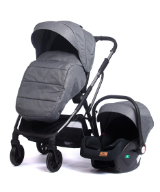 BBO kolica za bebe 2 u 1 Ultra set Q7 - Grey