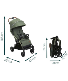 Chicco Goody X plus kolica za bebe do 22 kg Twinkle Green