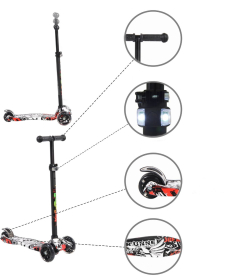 Byox trotinet za decu Rapture Black