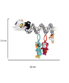 Bali Bazoo plišana spirala igračka za kolica Panda BZ88714