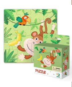 Dodo puzzle za decu Majmun 16 delova - A082435