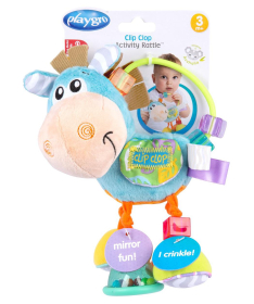 Playgro plišana igračka zvečka Clip Clop magarence - A075629