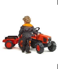 Falk traktor na pedale sa prikolicom Kubota - A081699