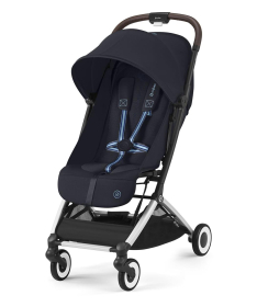 Cybex Orfeo kolica za decu do 22 kg Silver frame - Dark Blue&Navy Blue