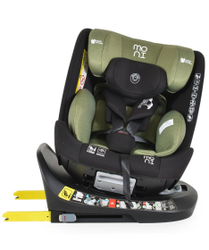 Moni Serengeti iSize Isofix auto sedište za bebe 40-150 cm Green